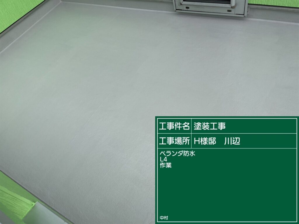 日成ホーム恵那店　外壁塗装工事　ベランダ防水　屋根塗装工事
施工事例　足場組立　高圧洗浄
軒天　外壁　ベランダ防水　屋根　付帯部
