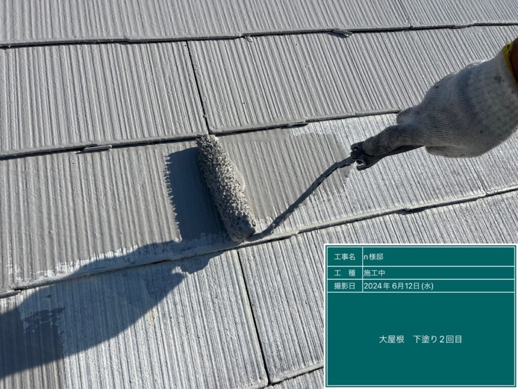 美濃加茂市　外壁塗装　塗装の日成　屋根ガルバ葺き替え　リフォーム　防水工事
