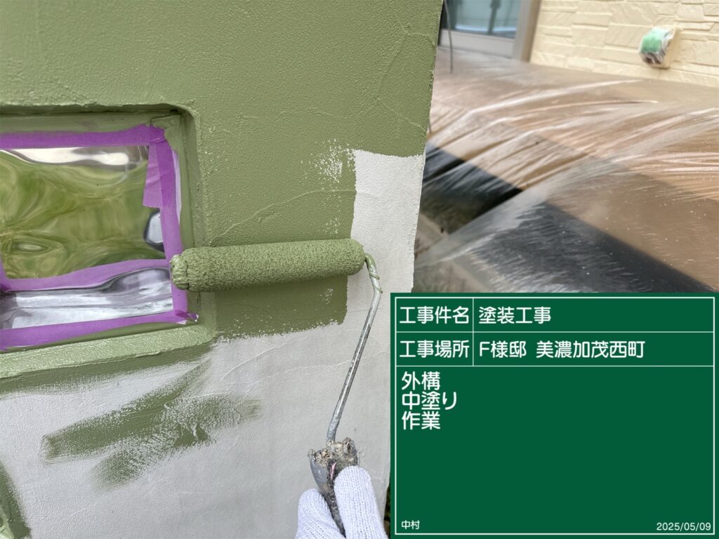 美濃加茂市 外壁塗装 塗装の日成 屋根ガルバ葺き替え リフォーム 防水工事