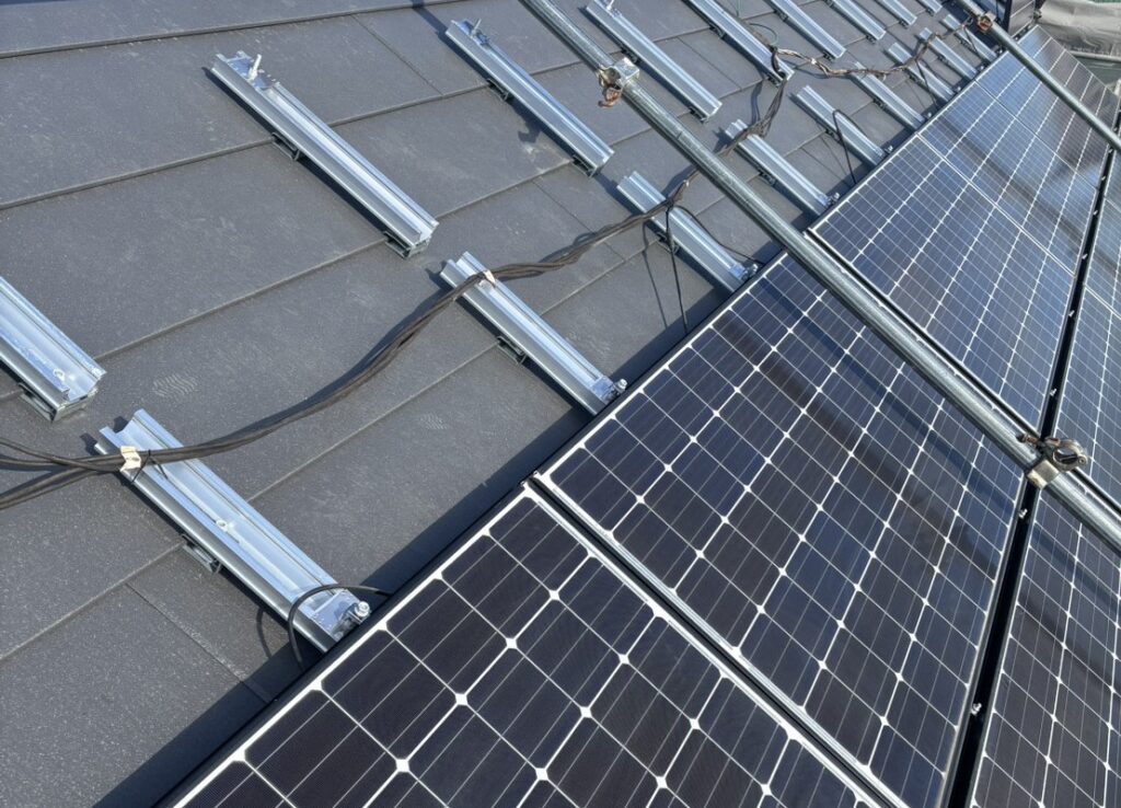 太陽光パネル外し(中部台)