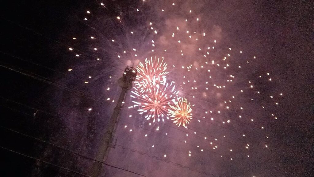 多治見市の花火大会です