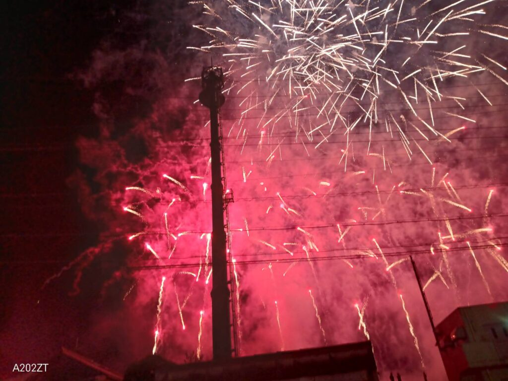 多治見市の花火大会です