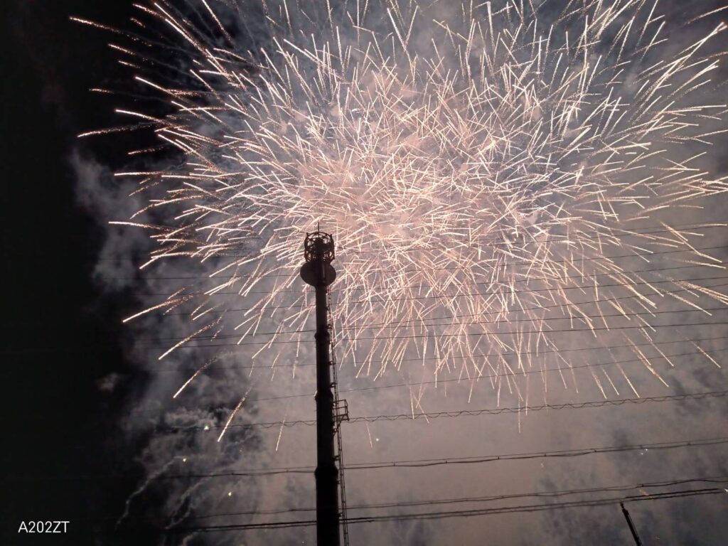多治見市の花火大会です