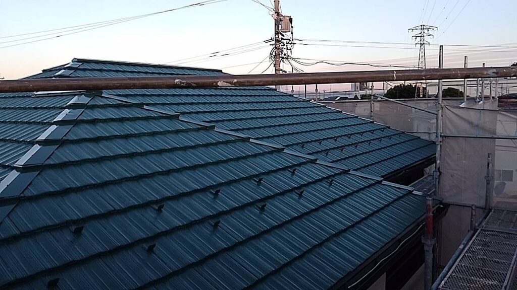 美濃加茂市、屋根塗装、1