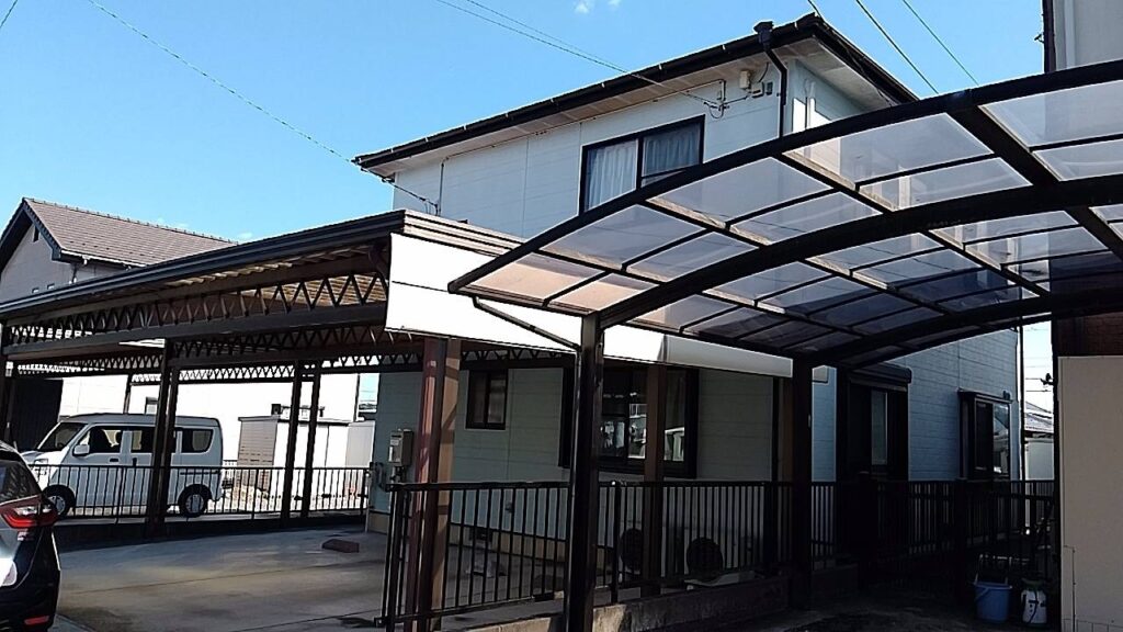 今度、塗装を施工させて頂くお家です、美濃加茂市